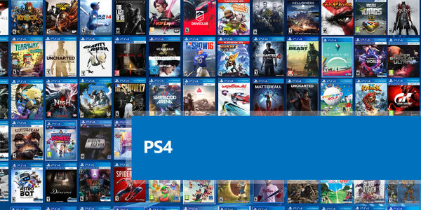 AquÃ­ tienes un grÃ¡fico de todos los juegos de PS4 publicados fÃ­sicamente por Sony